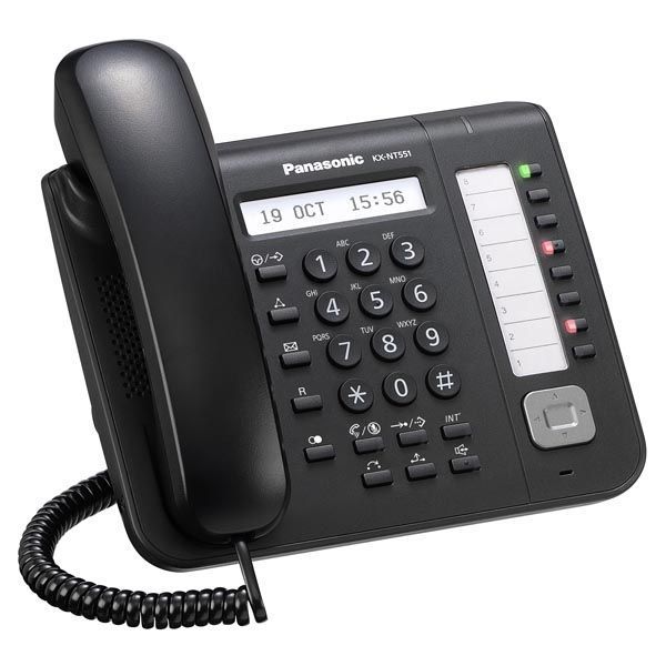 Teléfono Panasonic IP KX-NT551NE-B. NEGRO / SEMINUEVO