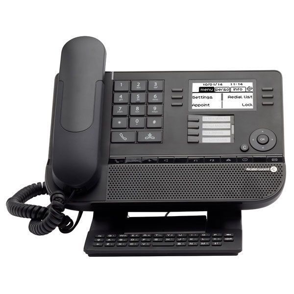 Teléfono Alcatel-Lucent 8028. Con teclado QWERTY (español). SEMINUEVO