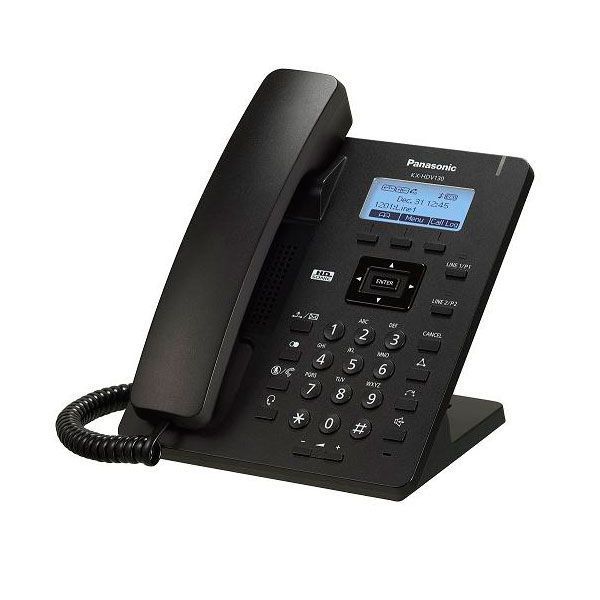 Teléfono Panasonic KX-HDV130. NUEVO. Negro